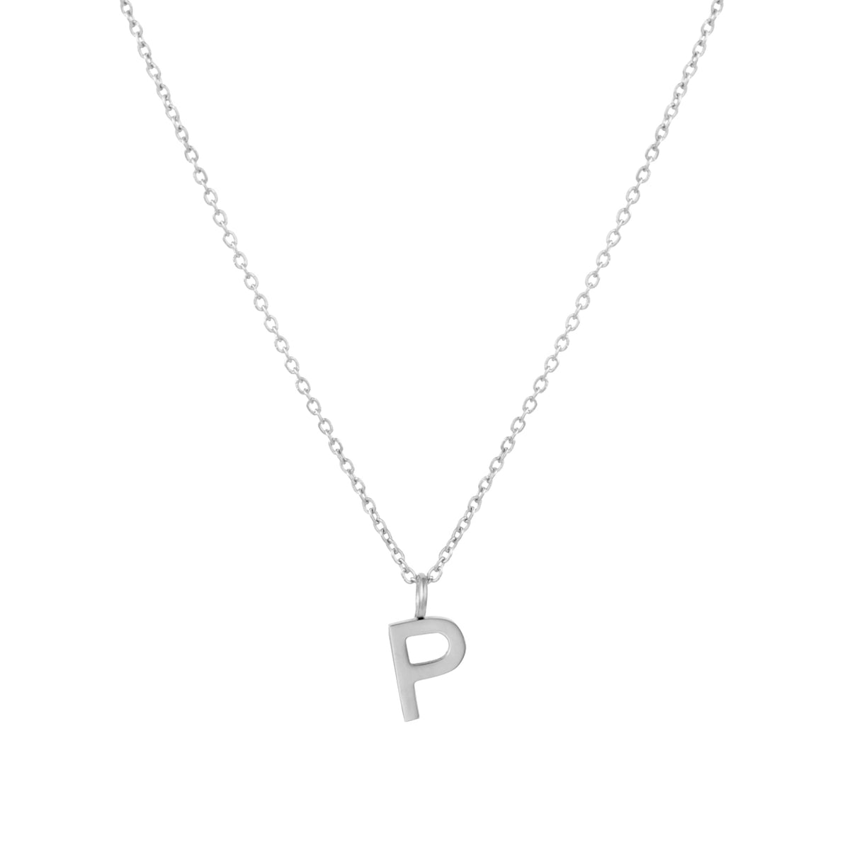 Bruce & Co Initial Letter Pendant Necklace, A–Z, 45 cm
