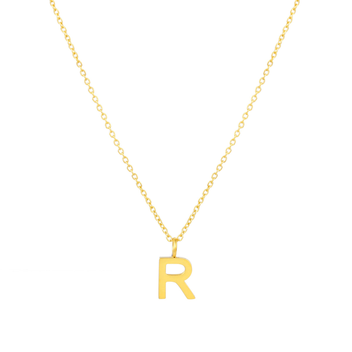 Bruce & Co Initial Letter Pendant Necklace, A–Z, 45 cm