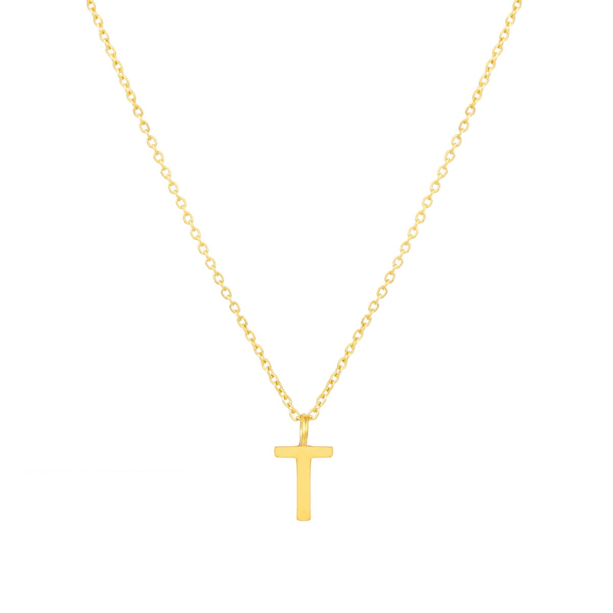 Bruce & Co Initial Letter Pendant Necklace, A–Z, 45 cm