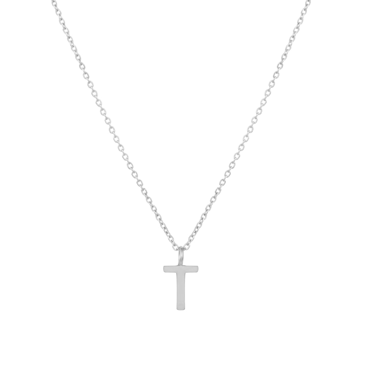 Bruce & Co Initial Letter Pendant Necklace, A–Z, 45 cm