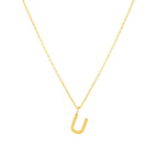 Bruce & Co Initial Letter Pendant Necklace, A–Z, 45 cm