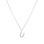 Bruce & Co Initial Letter Pendant Necklace, A–Z, 45 cm