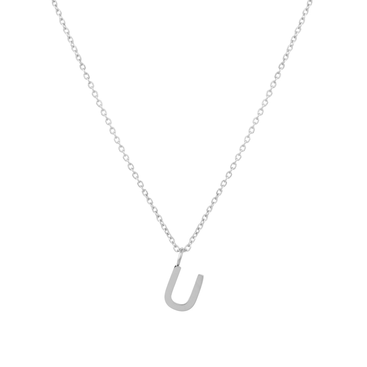 Bruce & Co Initial Letter Pendant Necklace, A–Z, 45 cm
