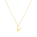 Bruce & Co Initial Letter Pendant Necklace, A–Z, 45 cm