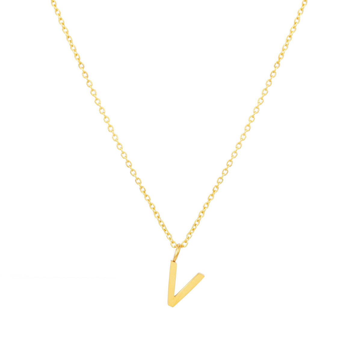 Bruce & Co Initial Letter Pendant Necklace, A–Z, 45 cm