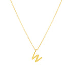 Bruce & Co Initial Letter Pendant Necklace, A–Z, 45 cm
