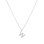 Bruce & Co Initial Letter Pendant Necklace, A–Z, 45 cm