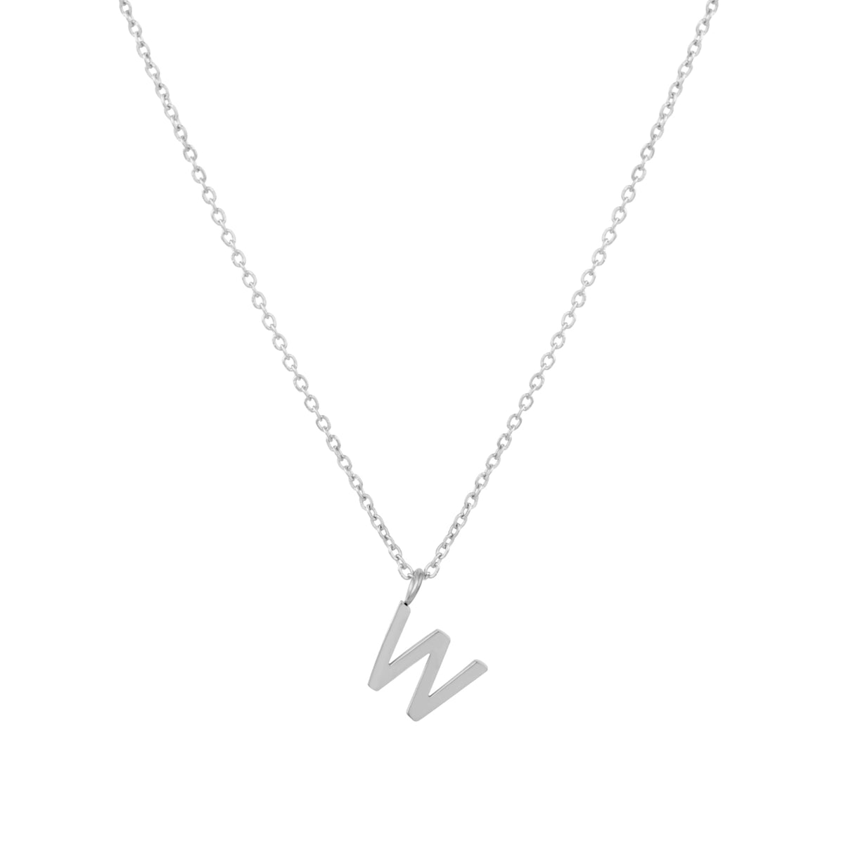 Bruce & Co Initial Letter Pendant Necklace, A–Z, 45 cm