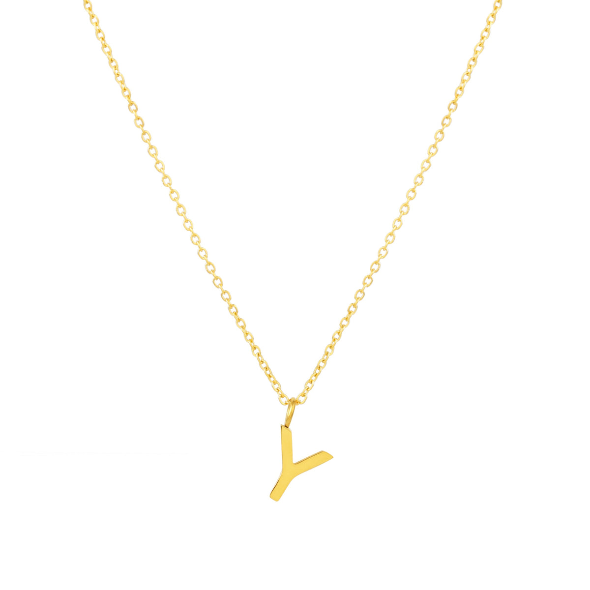 Bruce & Co Initial Letter Pendant Necklace, A–Z, 45 cm
