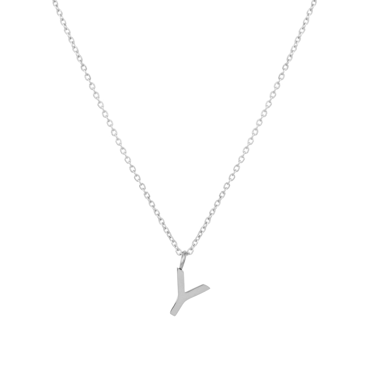 Bruce & Co Initial Letter Pendant Necklace, A–Z, 45 cm
