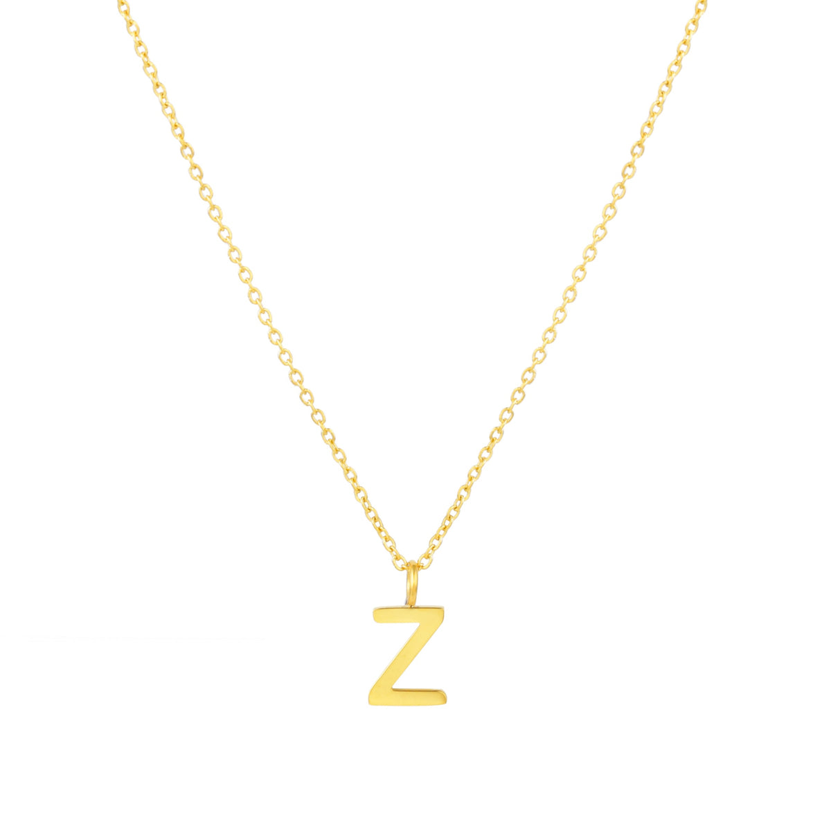 Bruce & Co Initial Letter Pendant Necklace, A–Z, 45 cm