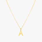 Bruce & Co Initial Letter Pendant Necklace, A–Z, 45 cm