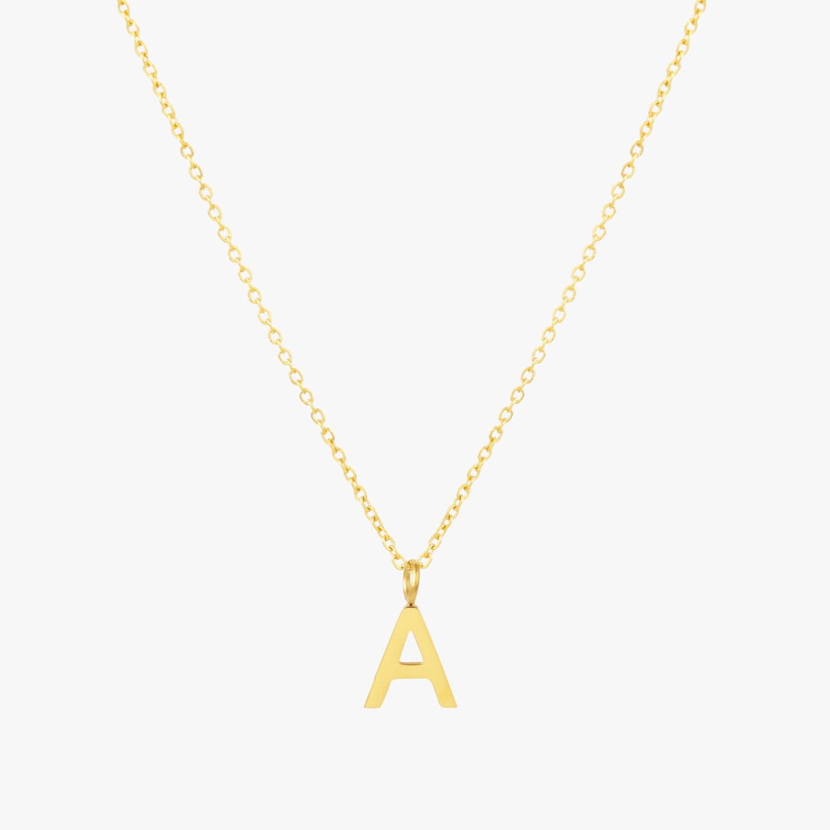 Bruce & Co Initial Letter Pendant Necklace, A–Z, 45 cm