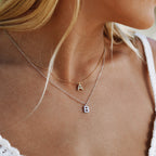 Bruce & Co Initial Letter Pendant Necklace, A–Z, 45 cm