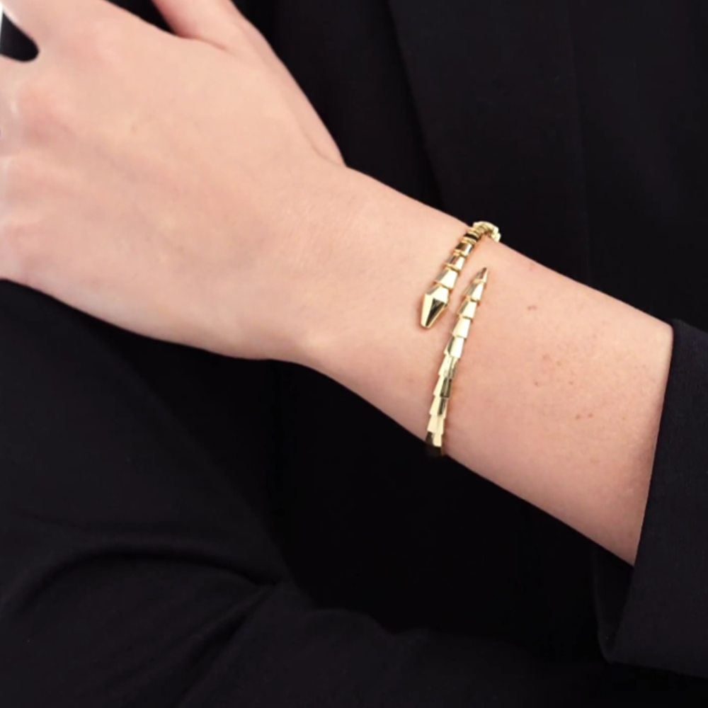 Bruce & Co Astra – Segmented Open Wrap Bracelet