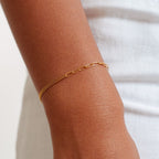 Bruce & Co Balance – Curb and Paperclip Chain Bracelet