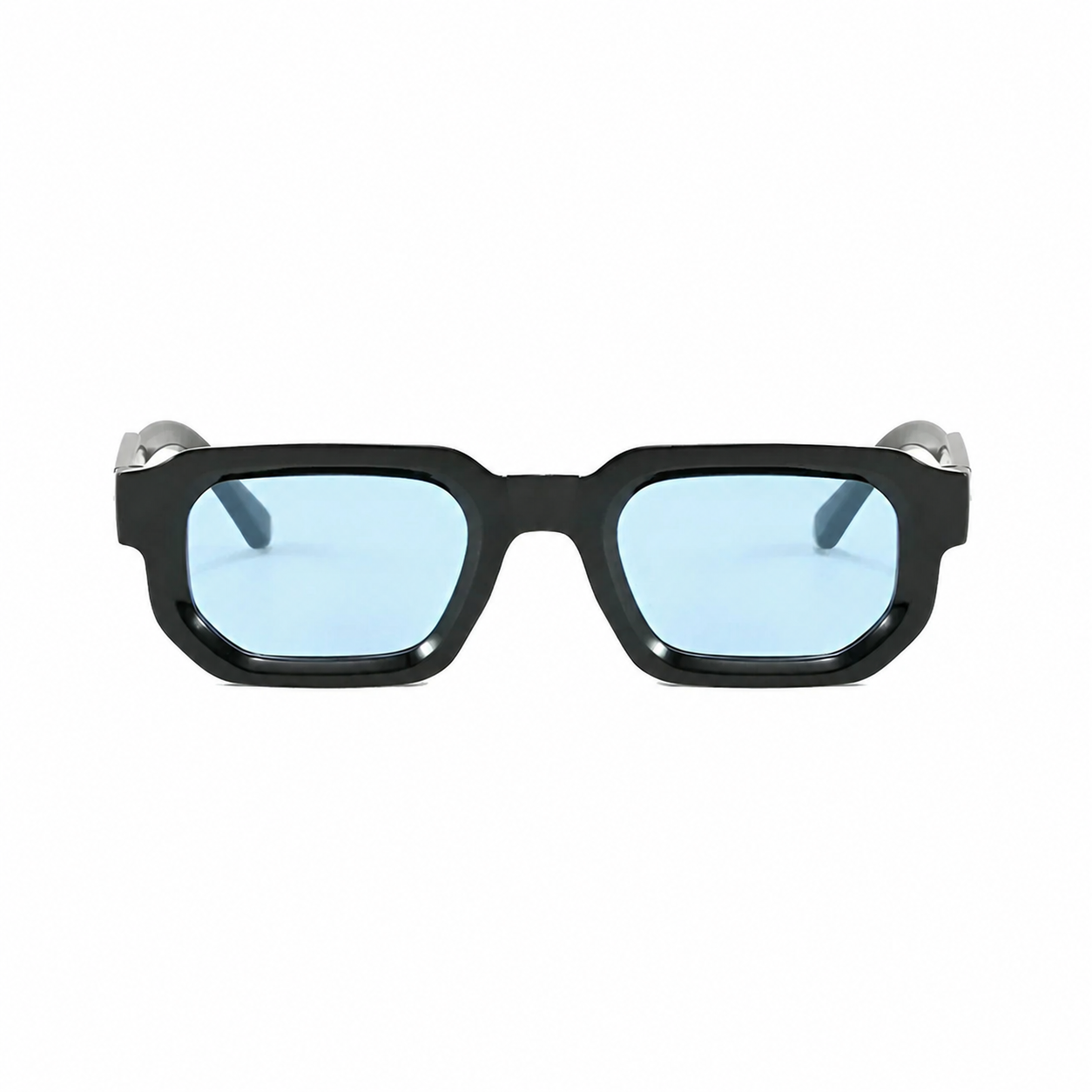 Bruce & Co AMSTERDAM Black frame sky lens front on pure white background