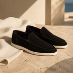 Bruce & Co Marivon boat loafers still life