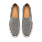 Men's Grey Suede Boat Loafers – Bruce & Co Marivon – image 3