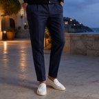 Men's White Suede Boat Loafers – Bruce & Co Marivon – image 8