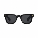 Bruce & Co MEDELLIN Black frame black lens front on pure white background