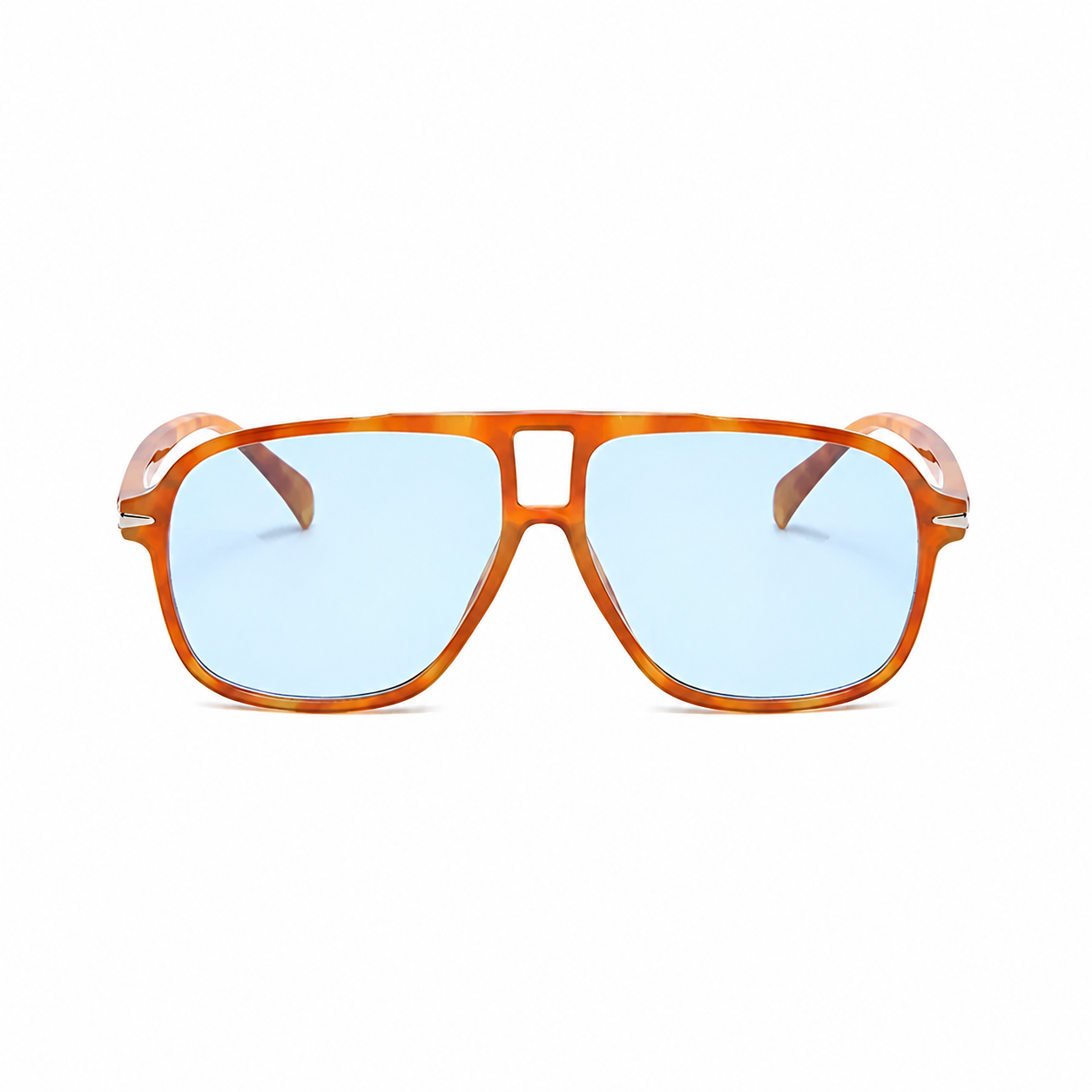 Bruce & Co MONACO amber frame sky lens front view