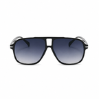 Bruce & Co MONACO black frame navy lens front view