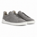 Men's Grey Low-Top Casual Sneakers – Bruce & Co Norvane – image 1