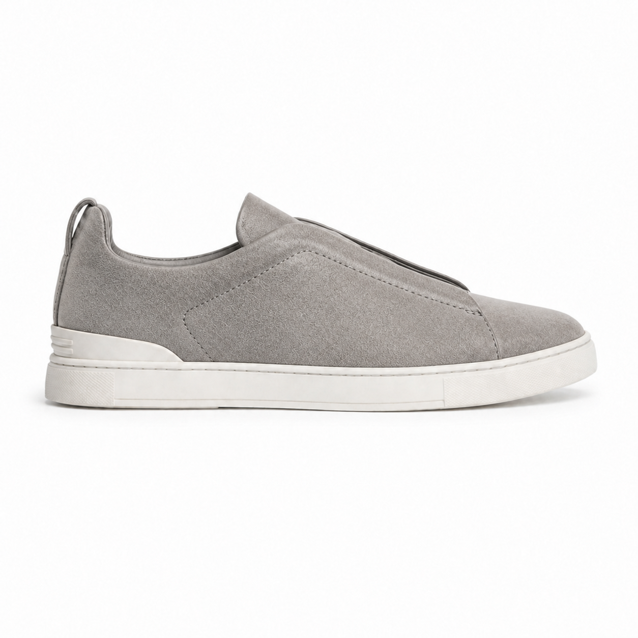 Men's Grey Low-Top Casual Sneakers – Bruce & Co Norvane – image 2