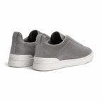 Men's Grey Low-Top Casual Sneakers – Bruce & Co Norvane – image 3