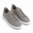 Men's Grey Low-Top Casual Sneakers – Bruce & Co Norvane – image 4