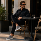 Men's Grey Low-Top Casual Sneakers – Bruce & Co Norvane – image 7