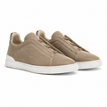 Men's Khaki Low-Top Casual Sneakers – Bruce & Co Norvane – image 1