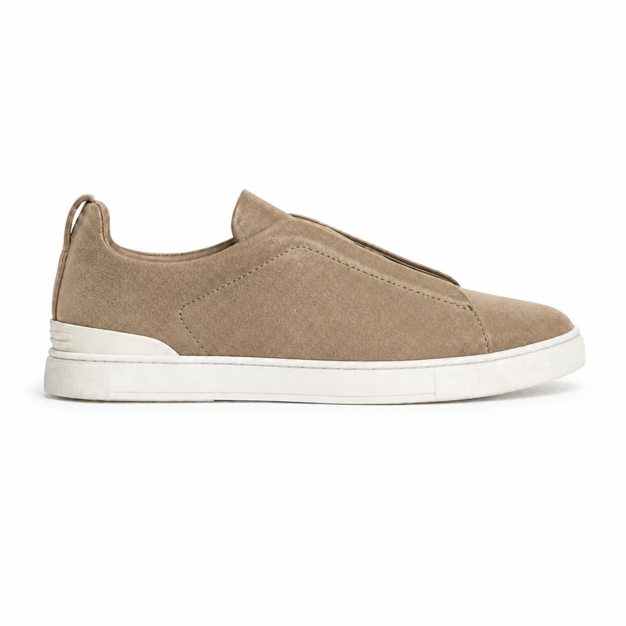 Men's Khaki Low-Top Casual Sneakers – Bruce & Co Norvane – image 2