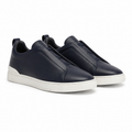 Men's Navy Low-Top Casual Sneakers – Bruce & Co Norvane – image 1