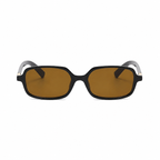Bruce & Co SEVILLE black frame brown lens front view