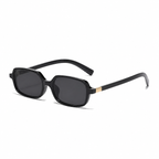Bruce & Co SEVILLE black frame black lens angled view