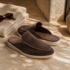 Bruce & Co Vellaro loafers limestone still life