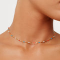 Bruce & Co Liberty – Multicolor Enamel Choker Necklace