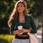 Bruce & Co Ios – Herringbone and Rope Layered Necklace