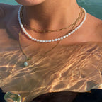 Bruce & Co Cozumel – Paperclip Chain Choker, 3 mm × 39 cm