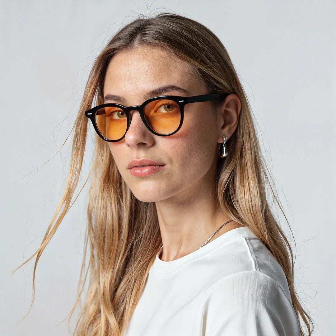 Polarized UV400 Geometric Sunglasses – LISBON