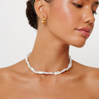 Bruce & Co Sunkissed – Freshwater Pearl Choker, 38 cm