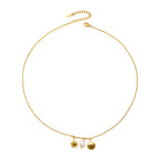 Bruce & Co Sun Shell and Freshwater Pearl Necklace