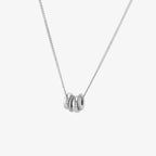 Bruce & Co Monte Carlo – Triple Ring Zircon Necklace