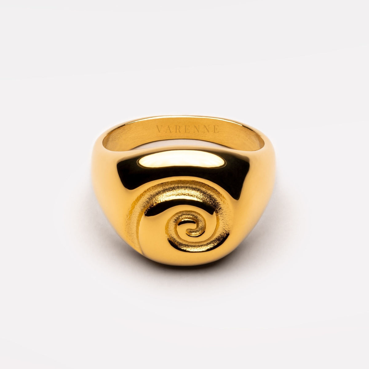 Bruce & Co Calypso – Nautilus Spiral Signet Ring