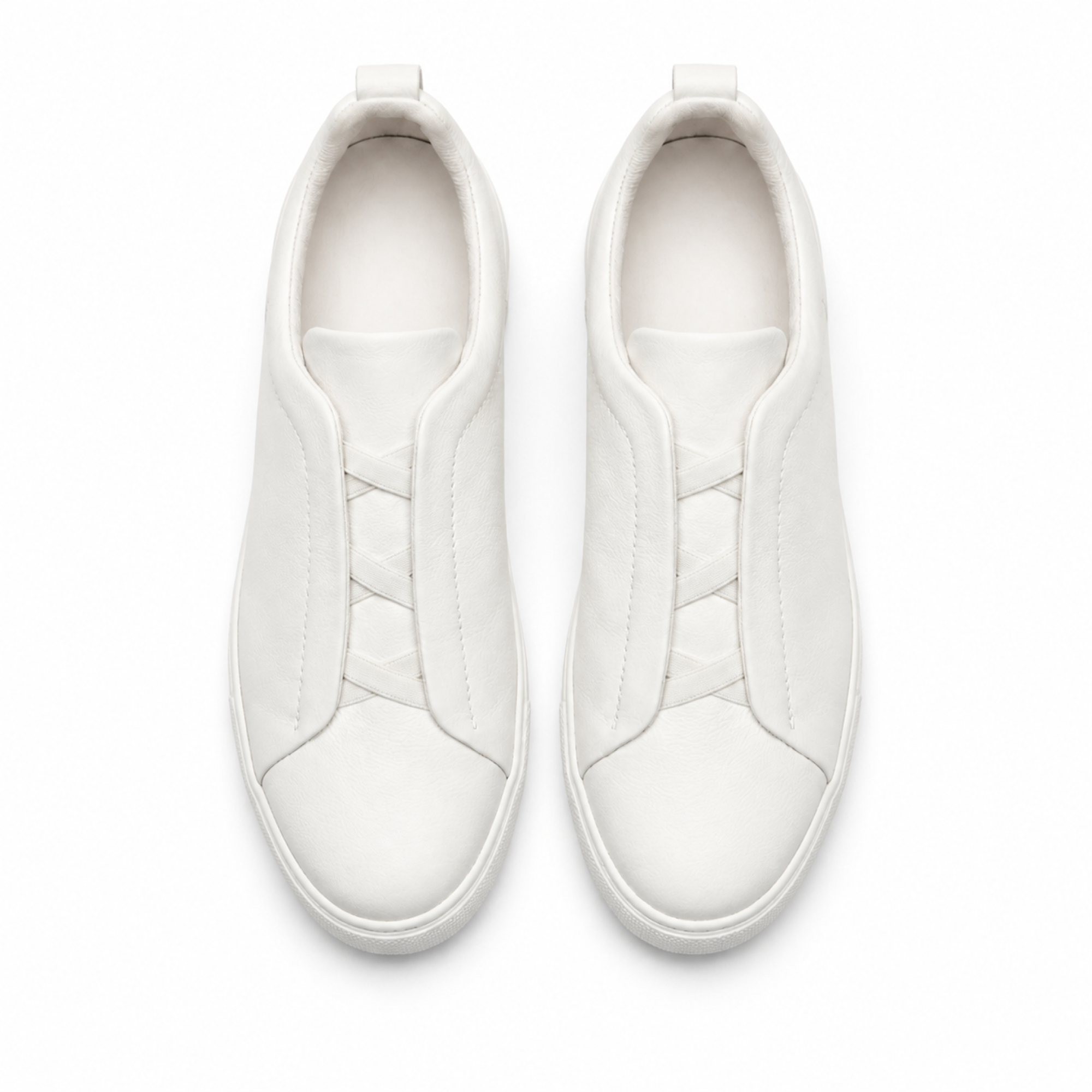Norvane White sneakers top view