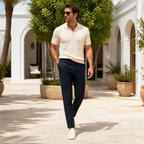 Norvane White sneakers styled on model