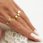 Bruce & Co Breeze – Fine Double Band Ring