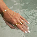 Bruce & Co Double Twist – Open Wrap Statement Ring
